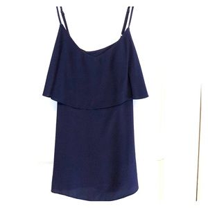 Lilly Pulitzer Silk Ruffle Dusk Top